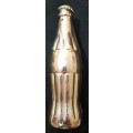 COCA COLA GO FOR GOLD  BOTTLE - EMPTY - 16 CM HIGH