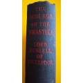 LORD RUSSEL OF LIVERPOOL - THE SCOURGE OF THE SWASTIKA (1954)  - HARDCOVER - 20,5 X 13,5 CM