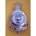 BRITAIN - CATERING CORPS (ANODISED) CAP BADGE - SLIDER INTACT
