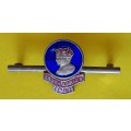 1947 ROYAL VISIT PIN BADGE -  PIN BROKEN