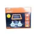 Solar Powered Double Hanging Tent Light 3 Lighting Modes