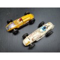 Vintage Scalextric Cars 2 x Offenhauser