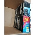 Big box of 100+ VHS tapes