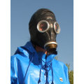 Genuine Soviet Black Russian Rubber Gas mask