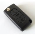 3 Button Flip Key Remote KEY ID46 Chip 433MHz for Peugeot 307 407 308 VA2 Blade