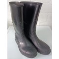 Wayne Duralight | 90s era gumboots | Size 9 fits 10 | Soft shiny PVC waterproof boots