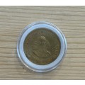 South African Half Cent Coin 1962