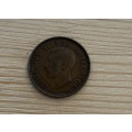 South African Union Half Penny Coin 1/2D 1943