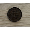 South African Union Half Penny Coin 1/2D 1951