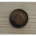 South African Union Quarter Penny Coin 1/4D - 1946