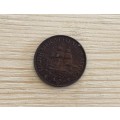 South African Union Half Penny Coin 1/2D 1941
