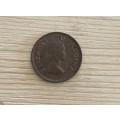 South African Union Half Penny Coin 1/2D 1960