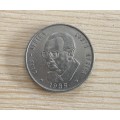 South African One Rand Coin 1985