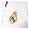 16-17 Real Madrid White Anthem Jacket - Large