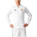 16-17 Real Madrid White Anthem Jacket - Large