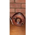 ** ANTIQUE - LARGE DEEP SEA FISHING REEL BY F. COOMBS **