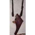 ** ORIGINAL- South African Police (S.A.P) 1948 Hobson and Sons Webley Holster and Strap.**