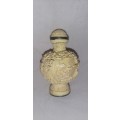 ** ORIGINAL- 20th Century Chinese Hand-Carved Resin Snuff Bottle (7cm).**