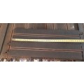 ** ORIGINAL : Tri-Ang `Scalextric` Straight Track x 14 (Lot #1).**