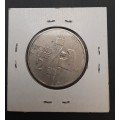 ** ORIGINAL- Fascist 1923 Italy 2 Lire Coin (Sealed) .**