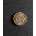 ** MINT : 1964 South Africa Silver 5 Cent Coin (Uncirculated) #3 **