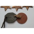 ** ORIGINAL: WW2 South African Full-Size  Medal Group and Dog Tags.**