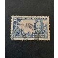 ** 1935 KGV Southern Rhodesia Blue 3d. Silver Jub. Stamp (Used).**