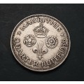 ** RARE : 1936 Mauritius Quarter Rupee .916 Silver Coin (VF/XF).**