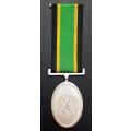 ** Azanian Peoples` Liberation Army (APLA) .925 Silver Medal for Exemplary Service [Full-Size].**