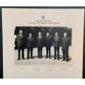 ** 1970 Official Photograph C/O `s , 1st Battalion The Rhodesian Light Infantry (51cm x 46cm).**