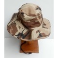 ** South African 1990s Commercial Desert/Arid Pattern Camouflage Boonie Hat (56 / 57).**