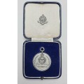 ** Royal Air Force .925 Silver Medallion : 1934 Mosul Flight Relay No.30 B Squadron (Birmingham).**