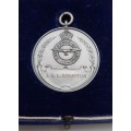 ** Royal Air Force .925 Silver Medallion : 1934 Mosul Flight Relay No.30 B Squadron (Birmingham).**