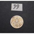 ** 1941 South Africa Silver 3 Pence Coin #99  (G).**