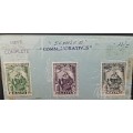 ** 1951 Malta VII Centenary of The Scapular Stamp Series x 3 Stamps (Unused).**