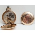 ** ** 1880s Illinois Watch Co. 14K Gold-Plated 17 Jewel Pocket Watch (Needs Repairs).**