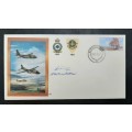 ** South African Air Force: 28 Squadron 1943-83 FDC Signed w/ Insert Card.**