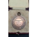 ** 1938 Royal Life Saving Society Bronze Medallion in Case.**