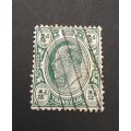 ** 1905 KEVII Transvaal ½d Green Stamp (USED)#1 .**