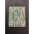 ** 1905 KEVII Transvaal ½d Green Stamp (USED)#1 .**