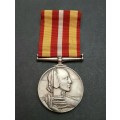 ** .925 Silver Red Cross Voluntary Medical Service Medal w/ Ribbon (45.23g).**