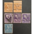 ** Lot 1938 U.S. Presidential Series Stamps x 11 (USED).**