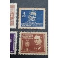 ** 1940-50 Yugoslavia Marshall Tito Stamps x4 (USED).**