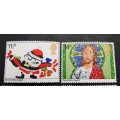 ** 1981 Great Britain Christmas Stamps Complete x 5 (MINT)