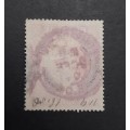 ** 1902 Great Britain KEVII 5 Shilling Carmine Rose Stamp (USED).**