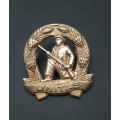 ** 1960s SADF Commando Officer`s Cap Badge w/ Screw Lugs (5cm x 4.5cm).**