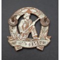 ** 1960s SADF Commando Officer`s Cap Badge w/ Screw Lugs (5cm x 4.5cm).**