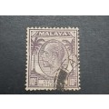 ** 1936 Malaya KGV Straits Settlements 10c Stamp (USED).**