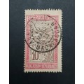 ** 1908 French Madagascar 10c Red  Stamp (USED).**