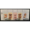 ** 1995 South Africa Sea Shells Block Stamps (UNUSED).**